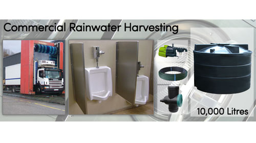 10000 Litre Commercial Rainwater Harvesting System