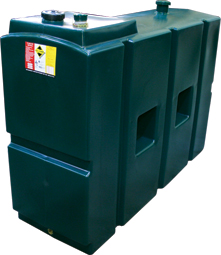 1100 litre single skin oil tank