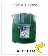 12500 litre bunded bulk fuel storage tank