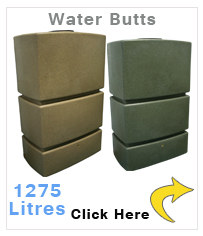Garden Water Butts 1275 Litres