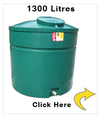1300 litre bunded oil tank - 300 gallons