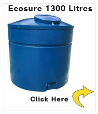 Ecosure 1300 Litre Milk Tank - 300 gallons