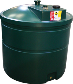 1340 litre single skin oil tank