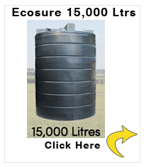 15,000 Litre Agricultural Rainwater Harvesting System - 3300 gallons