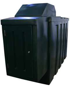 Ecosure 1900 Litre Red Diesel Dispenser - 400 gallons