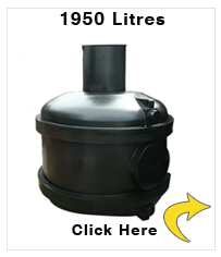 1950 Litre Underground Water Tank - 400 gallons