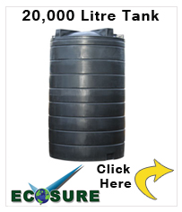 20,000 Litre Liquid Fertilizer Tank - 4000 gallons 