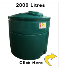 2000 litre bunded oil tank - 439 gallons