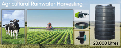 20,000 Litre Agricultural Rainwater Harvesting System 