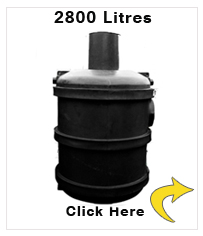2800 Litre Underground Water Tank - 600 gallons
