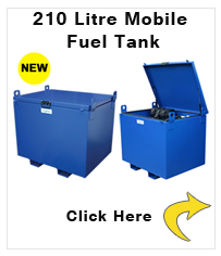 Ecosure 350 Litre Steel Mobile Adblue Tank - 100 gallons