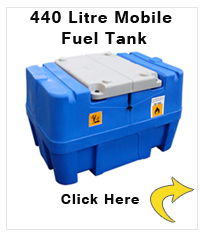 440 Litre Mobile Fuel Tank - 100 gallons