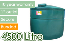 4500 litre bunded oil tank - 1000 gallons