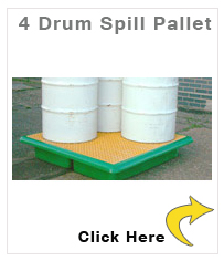 4 Drum Spill Pallet