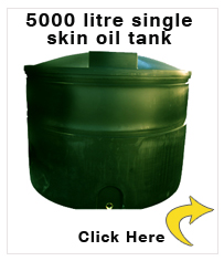 5000 litre single skin oil tank - 1000 gallons