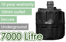 Ecosure 7000Litres Underground Oil Tank - 1500 gallons