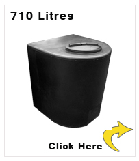 Water Tank D Shape 710 Litre - Contract - 160 gallons