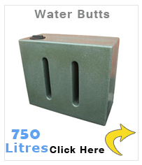 Water Butt 750 Litres Green Marble