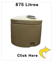 Ecosure Insulated 875 Litre Water Tank Sandstone