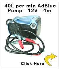 40L per min AdBlue Pump - 12V - 4m