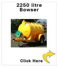 2250 Litre highway flower watering bowser 