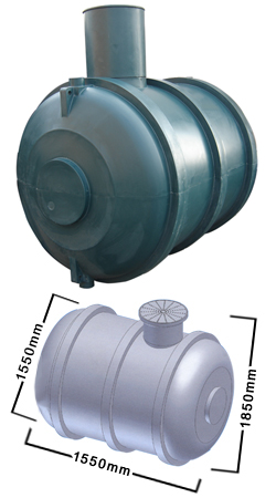 Ecosure 2800ltr Underground Water Tank