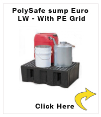 PolySafe sump Euro LW - With PE Grid