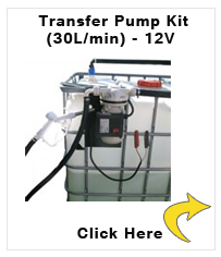 Hytek Adblue® IBC Mount Battery Transfer Pump Kit (30L/min) - 12V