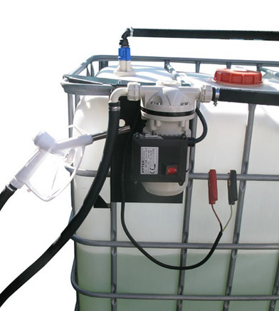 Hytek Adblue IBC Mount Battery Transfer Pump Kit (30L/min) - 12V