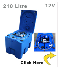 210 litre Mobile Adblue fuel tank - 12V