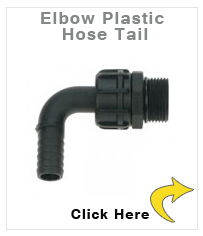 90 Elbow Plastic Hose Tail - 1