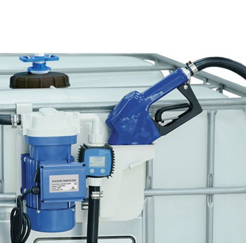 Adblue® IBC Mount Transfer Pump Kit c/w Meter (25L/min) - 230V