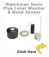 Watchman Sonic Plus Level Monitor & Bund Sensor