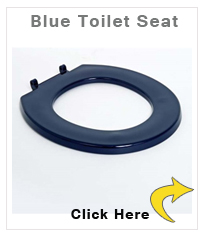 Blue Toilet Seat