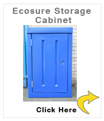 Ecosure Storage Cabinet Blue
