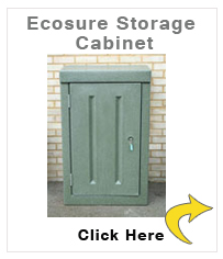 Ecosure Storage Cabinet Green