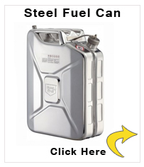 Stainless Steel Fuel Can, With Screw Cap, No Valve, 20l