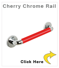 Cherry Chrome Grab Rail  
