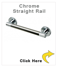Straight Chrome Rail