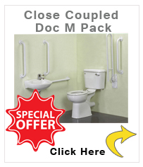 Close Coupled Special Offer Doc M Pack - With White Rails