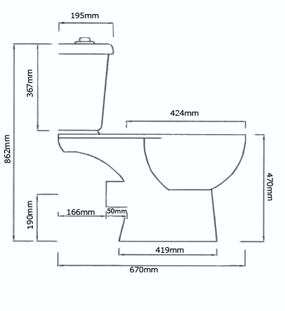 ICare Comfort Height Toilet Delivered Price 