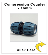 Compression Coupler - 16mm