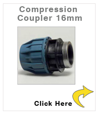 Compression Coupler - 16mm