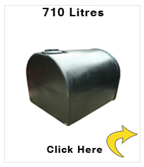 Water Tank D Shape 710 Litre Layflat - Contract - 160 gallons