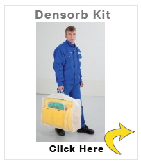 DENSORB emergency spill kit in carry bag, Oil version