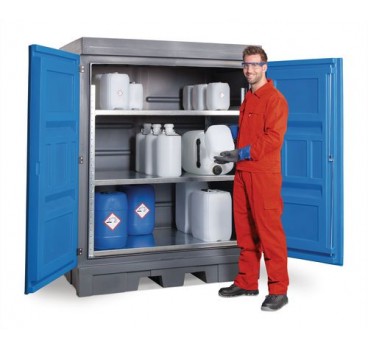 PolySafe-Depot, in environmentally friendly plastic, incl. racking system, Type K