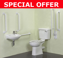 Close Coupled Special Offer Doc M Pack - With White Rails