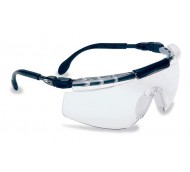 Goggles, Fit Logic 1, scratchproof, black / clear