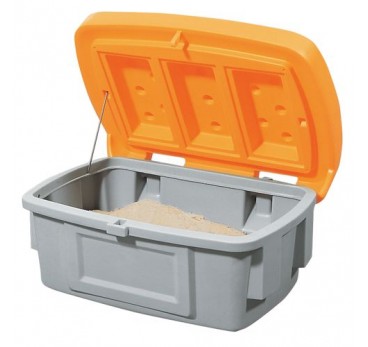 Grit Bin Model SB 100, Orange Lid