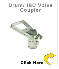 Drum/IBC Valve Coupler - Self Venting - Micromatic 